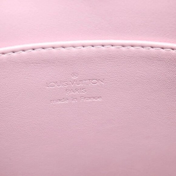 LOUIS VUITTON Vernis Marley Backpack Marshmallow Pink M91039 LV Auth 142157